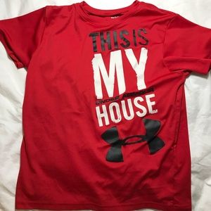 Red Under Armour T-Shirt